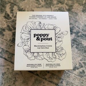 Poppy & Pout Marshmallow Creme Lip Care Duo - White